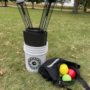 Wooshball Kit with everything you need for an exciting game of WooshBall (WooshBats inlcuded)