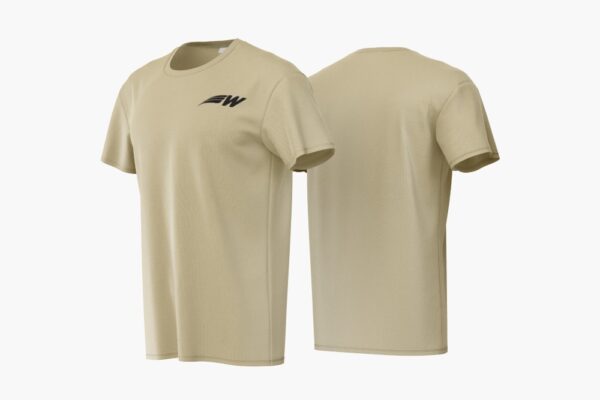 Light Olive WooshBall T-shirt WooshW logo on the chest