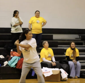 WooshBall Empowering Women Globally - ESPM students playing Wooshball at Bradley University